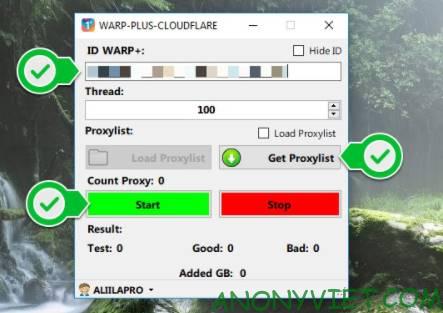 Warp plus cloudflare +V2.2