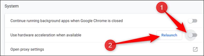 Cách bật và tắt tăng tốc phần cứng trong Chrome 24