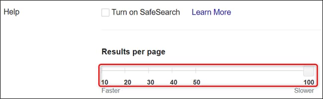 Cách tăng kết quả tìm kiếm trên mỗi trang Google 13