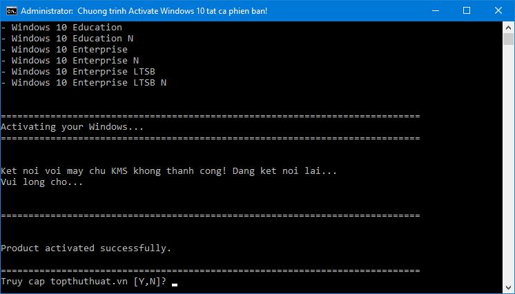 Active Windows 10 h3