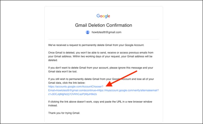 Cách xóa tài khoản Gmail mà không cần xóa tài khoản Google 25