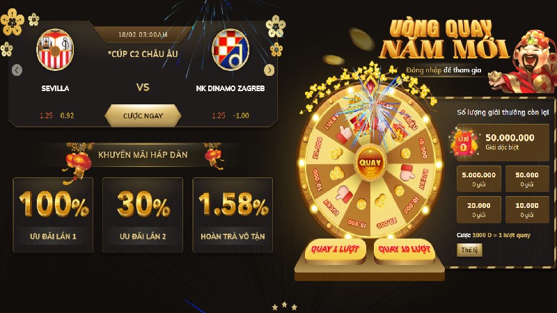 Giao diện trang chủ Oxbet