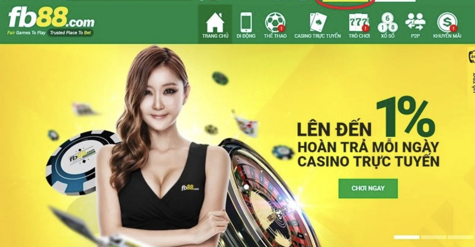 FB88 - Chơi Casino tại nhà cái thành lập từ 2016 rất uy tín tại Việt Nam